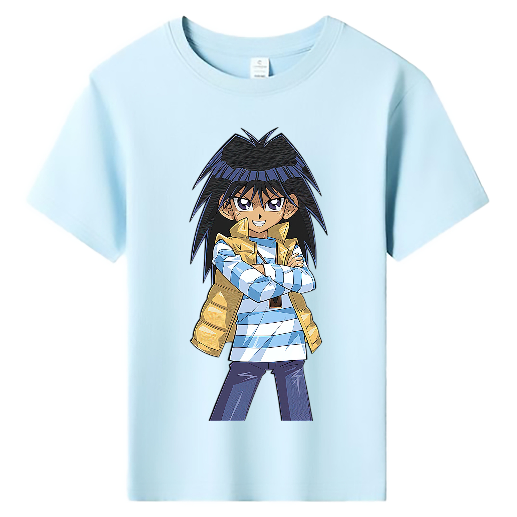 （画像用） 遊☆戯☆王 Yu-Gi-Oh! 綿100％キッズTシャツ（フロントプリント）